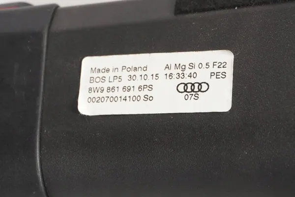 Persiana de maletero Audi A4 usado OEM 8W9861691 image 10
