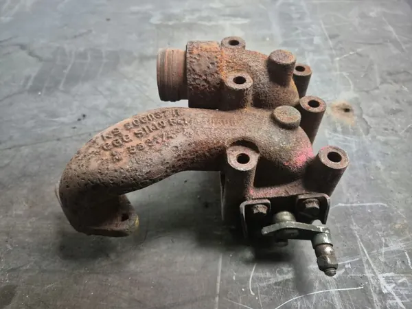 MAN TGX TGS EGR Drosselklappe OEM KLAPY PRZEPUSTNICA image 2