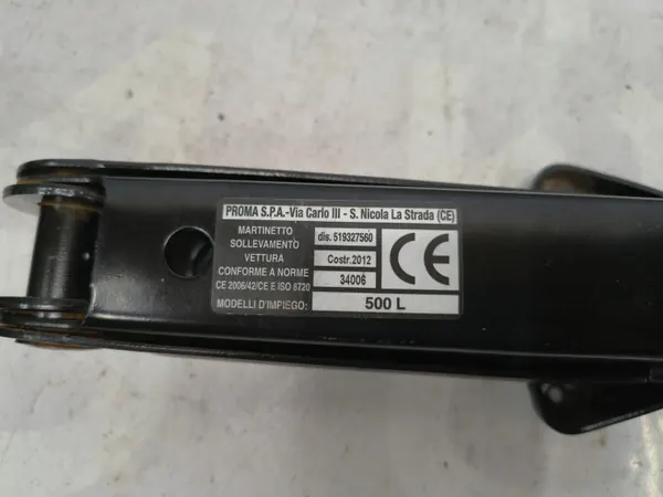 Sleephaak Fiat 500L 2014 OEM 519327560 - Gebruikt image 3