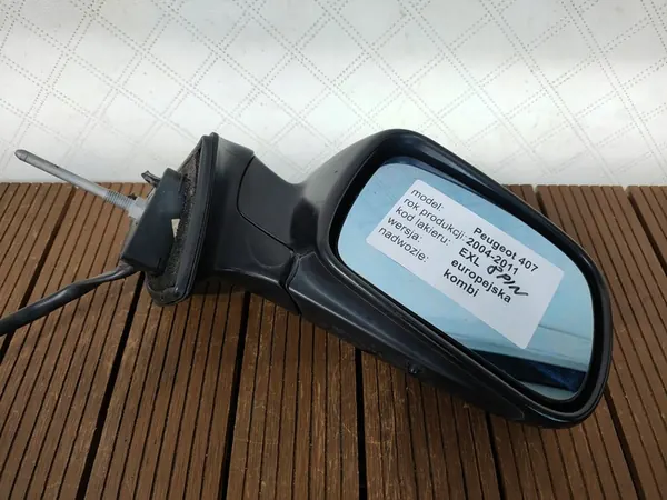 Oikea Peili PEUGEOT 407 04-11 8-Pin Väri EXLD OE image 3
