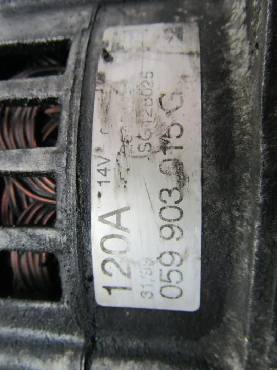 Vaihtovirtageneraattori Audi A6 C5 1998-2004 OE 059903015G image 5