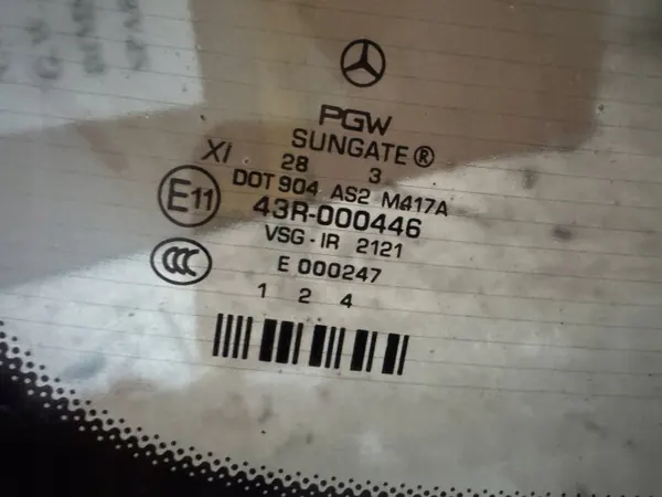 OEM 5907191373300 Achterruit Verwarmd Mercedes S-Klasse image 6
