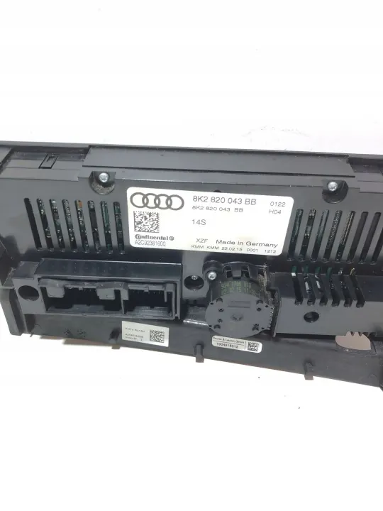 Audi A4/S4 B8 ilmastointipaneeli OEM 8K2820043BB image 8