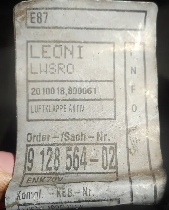 Motor ajustador farol BMW OEM 6938297 - Usado image 3