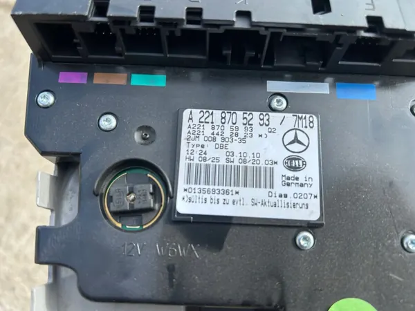 Mercedes W221 kupébelysning OEM W221asd497oo image 3