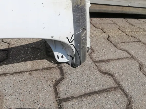 Framre Höger Skärm Renault Kangoo Lift 12-> OEM 631002210R image 3