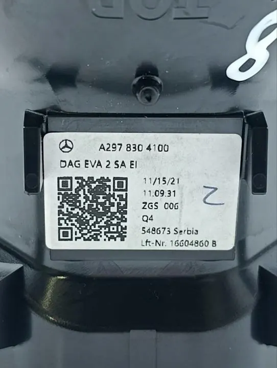 OEM A 297 830 41 00 Ilmanozzeli Mercedes-Benz EQE:lle image 9