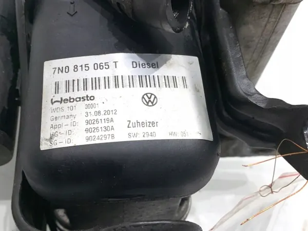 Webasto OEM 7N0815065T Seat Alhambra II Minivan 2.0 image 6