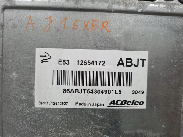 ECU Motor OEM ABJT 12654172 para Opel Astra J 1.6 image 3