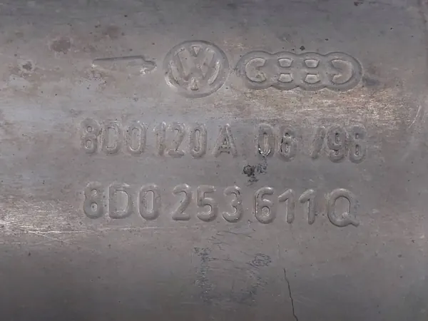 Audi OE 8D0253611Q 8D0253411D Mittel-Endschalldämpfer image 3