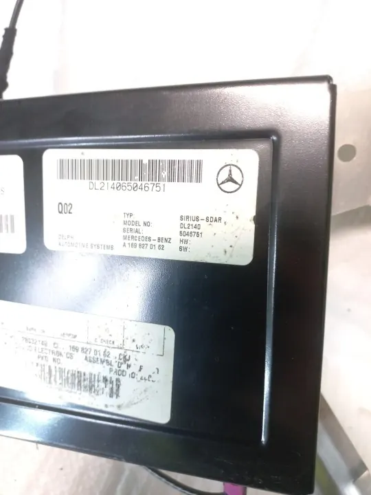 GPS Sirius -moduuli OEM A1698270162 Mercedesille image 4