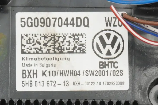 VW Passat B8 AC-panel OEM 5G0907044DQ - Begagnad image 4