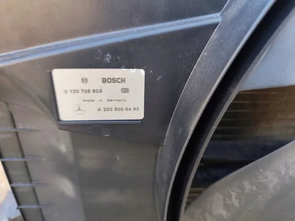 Jäähdytinpuhallin RCD26740 Mercedes R171 W171 1.8 CGI image 8