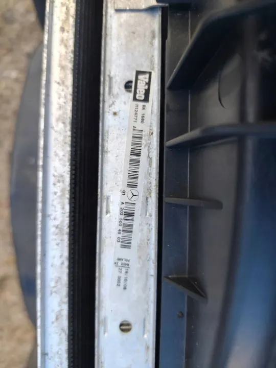 Jäähdytinpuhallin RCD26740 Mercedes R171 W171 1.8 CGI image 9