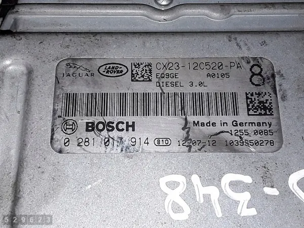 2012 Land Rover Discovery 4 LR4 ECU 3000TD image 3