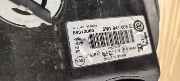 Farol Frontal VW Golf V Plus image 8