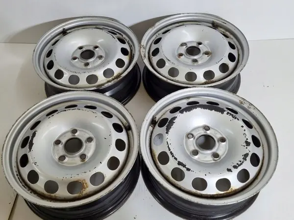 Stålhjul Sats Volkswagen Golf V VI Touran 16" 5x112 ET 50 image 2