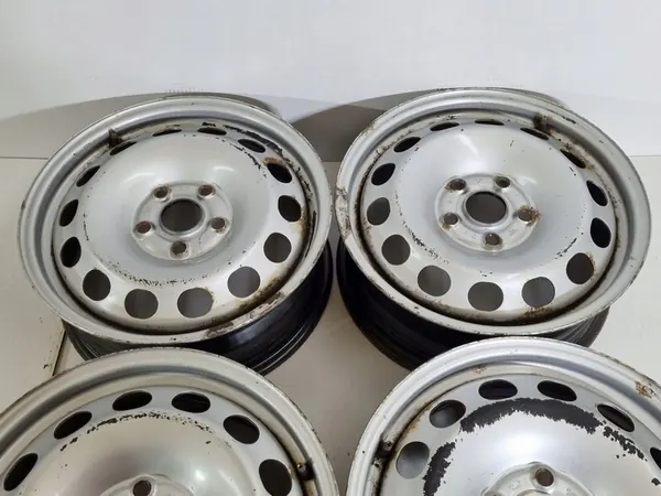 Stålhjul Sats Volkswagen Golf V VI Touran 16" 5x112 ET 50 image 10