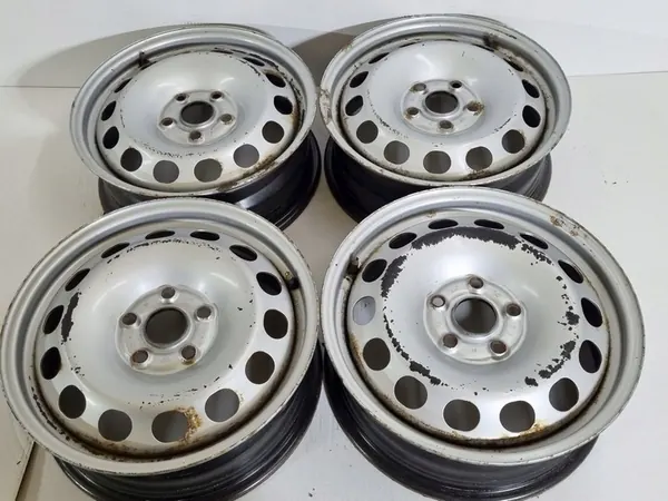 Stålhjul Sats Volkswagen Golf V VI Touran 16" 5x112 ET 50 image 5