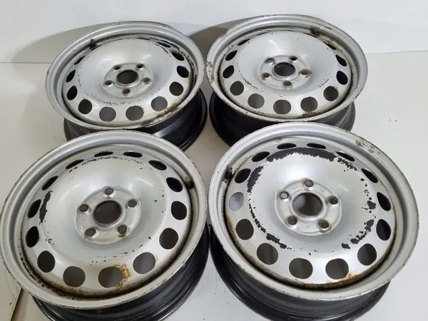 Stålhjul Sats Volkswagen Golf V VI Touran 16" 5x112 ET 50 image 6