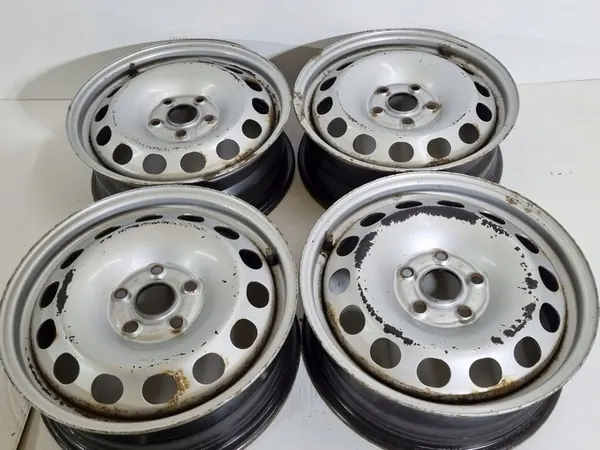 Stålhjul Sats Volkswagen Golf V VI Touran 16" 5x112 ET 50 image 7
