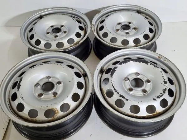 Stålhjul Sats Volkswagen Golf V VI Touran 16" 5x112 ET 50 image 8