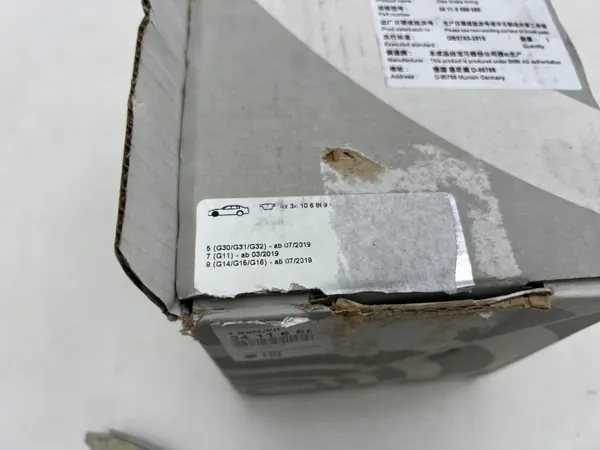 OEM 6889585 fram bromsbeläggssats för BMW-modeller image 5