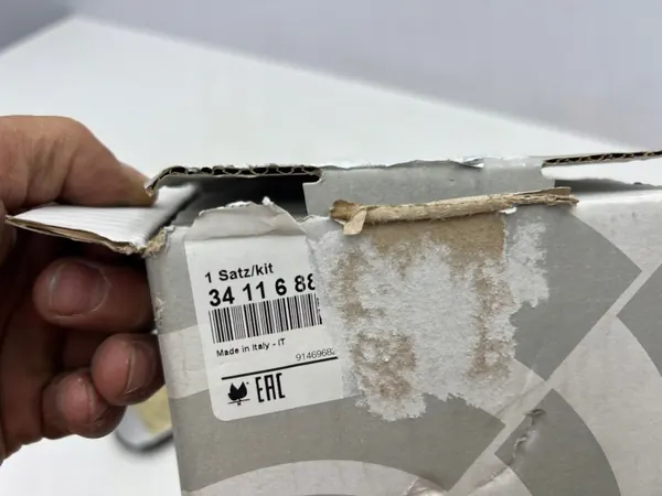 OEM 6889585 fram bromsbeläggssats för BMW-modeller image 6