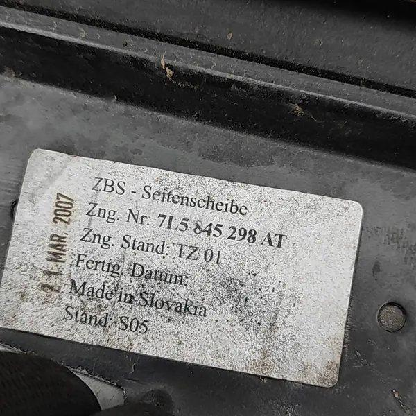 Vitre Arrière Droite Porsche Cayenne OEM 7L5845298AT image 6