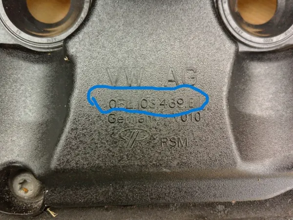 Venttiilikansi OEM 05L103469D/E VW 2.0 TDI DTN/DTNA image 3