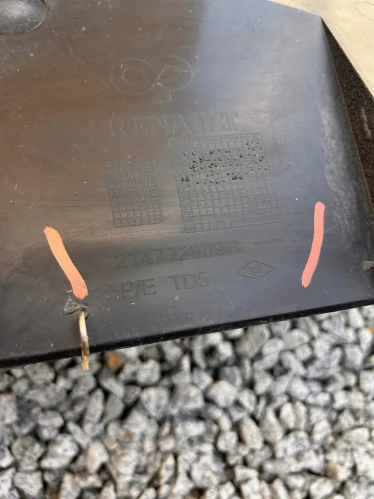 Piastra di copertura paraurti Opel Vivaro B Trafic III 14- image 3