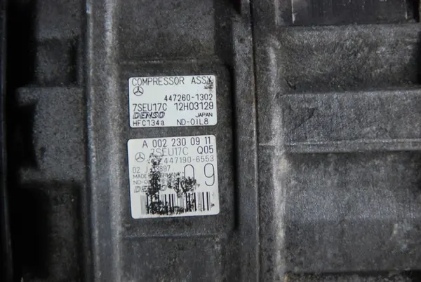 Compresor de Aire Acondicionado MERCEDES W221 A0022300911 image 3