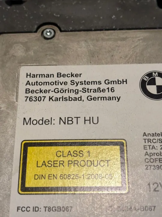 Gebruikte BMW Navigatieradio OEM 6826783 voor F10/F26 image 3