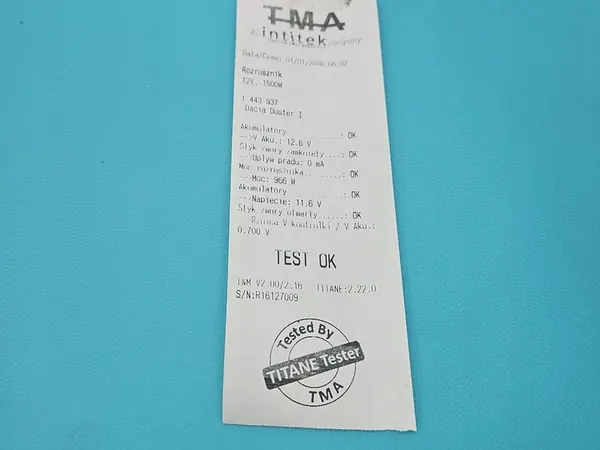 Motor de arranque Dacia Duster I 10-18 1.6 16V 8200266777E image 6