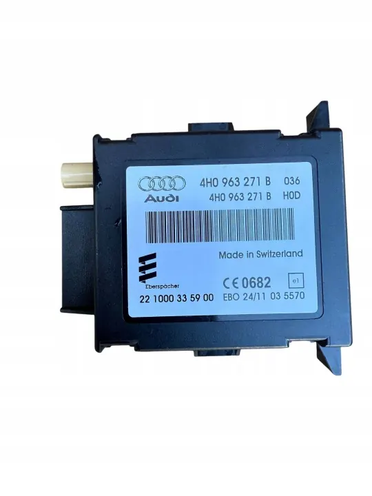 Módulo aquecedor auxiliar Audi A6 OEM 4H0963271B image 2