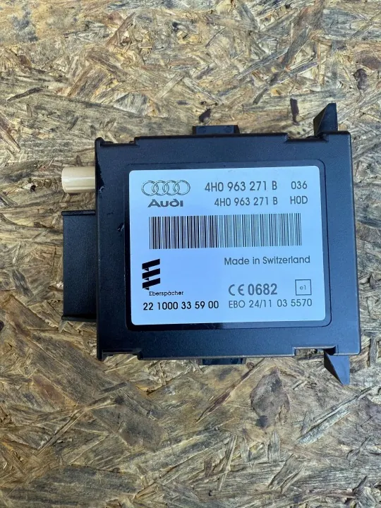 Módulo aquecedor auxiliar Audi A6 OEM 4H0963271B image 3