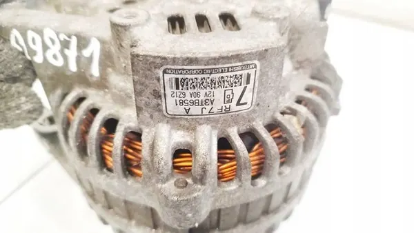 Mazda 5 Alternator 2006 2.0L A3TB6581 image 4