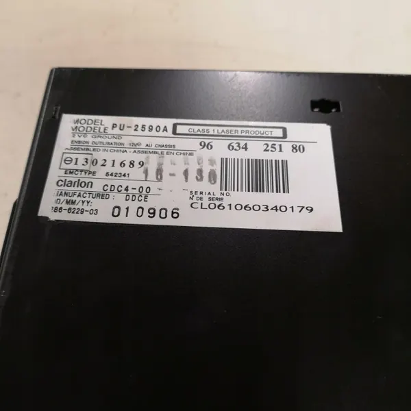 OEM 9663425180 Changer CD pour Citroën C5 II Break image 4