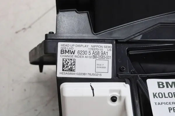 Affichage tête haute OEM 5A589A1MWGK22 pour BMW XM G09 image 5