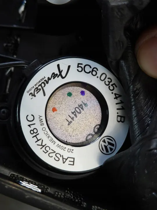 Fender Audiosystem OEM 5C6035456A mit Verstärker image 10