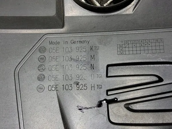 Cubierta motor OEM 05E103925K para Seat Leon (5F) image 7