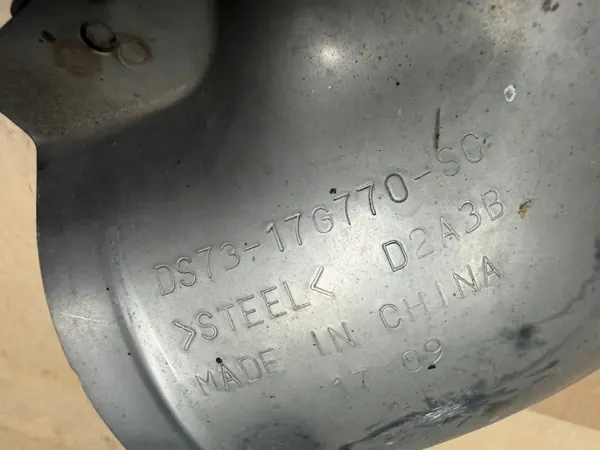 DS73-17G770-SC Uitlaateind Rechts Chroom OEM image 4