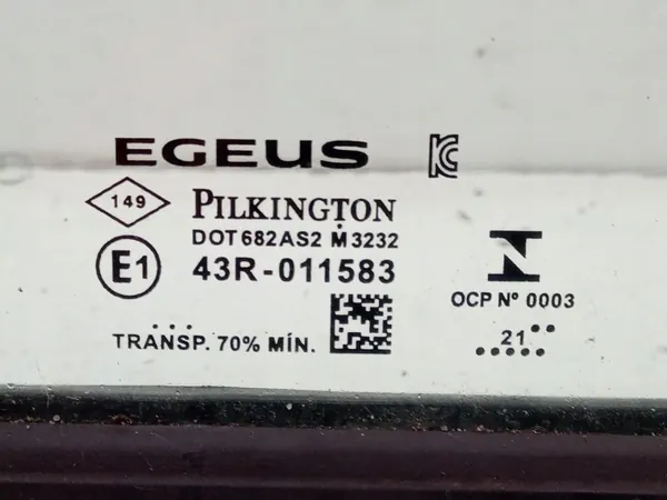 Trennwandglas OEM 2021r RENAULT MASTER III IV image 4