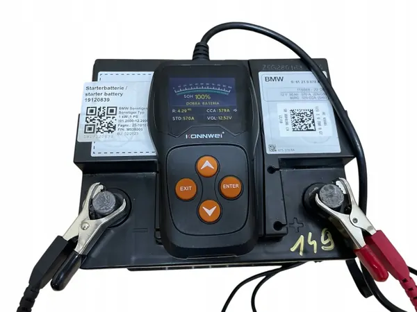 Batterie AGM Start-Stop OEM 9878488 12V 50Ah image 5