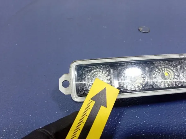 Para-choques dianteiro OEM 9812662280 com DRL LED halogéneo image 7