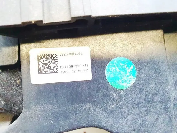 Caixa de fusíveis Opel Insignia 2009 1.8L 1327587506 image 3