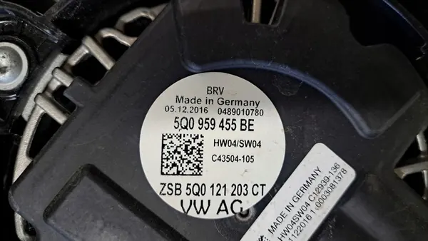 VW GOLF VII 7 Kylarrubrik 5Q0121205AP image 5