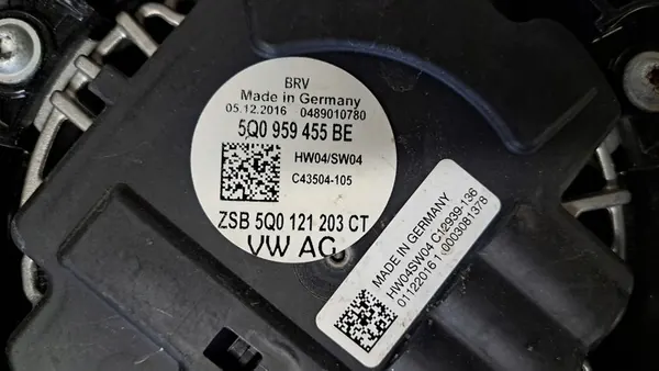 VW GOLF VII 7 Kylarrubrik 5Q0121205AP image 6