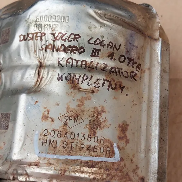 Catalisador DACIA SANDERO 2022 OEM 208A01380R image 7