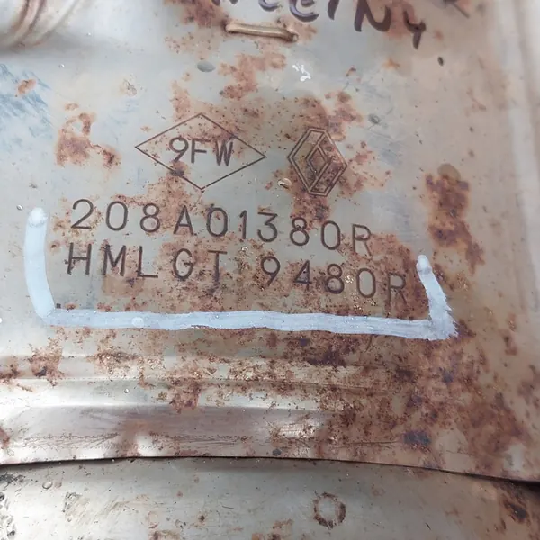 Catalisador DACIA SANDERO 2022 OEM 208A01380R image 8